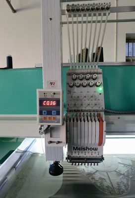 40W-80W लेजर कटिंग कढ़ाई मशीन 20 सिर के लिए 2 परतें कपड़े काटना
