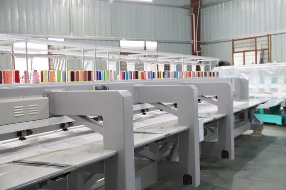 15 सिर 9 सुइयां कॉर्डिंग कढ़ाई मशीन 13 भाषाएँ मज़बूत निर्माण
